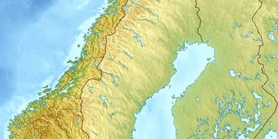 Фізічная Карта Нарвегія