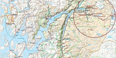 Хардангерфьорд Нарвегія карце