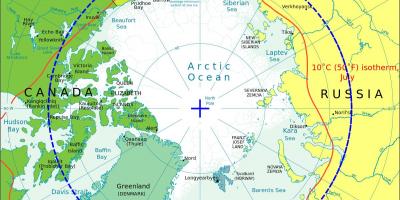Арктычная Нарвегія карце